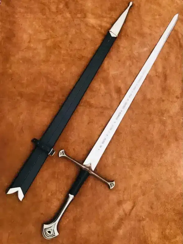 Handmade D2 Steel Viking Sword - Image 2