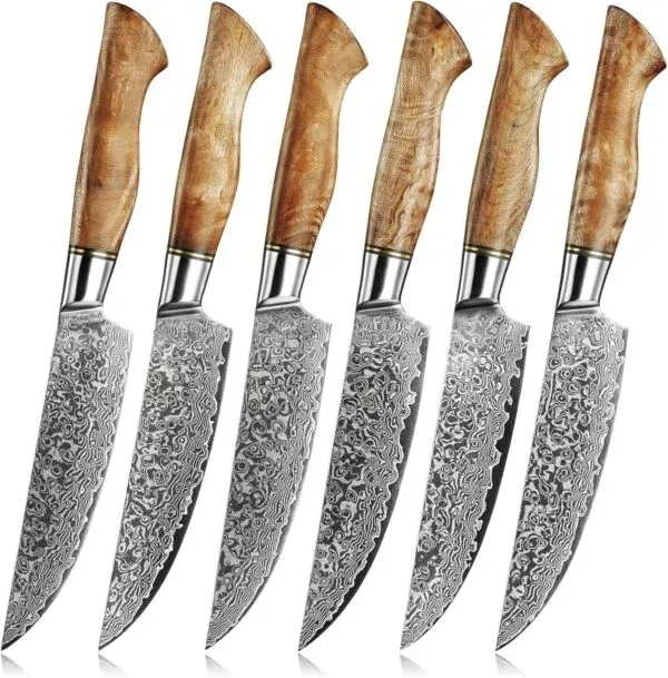 Damascus Knife - Image 4
